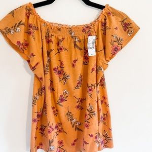 Children’s Place Floral Top ~ Size Girls X-Large (14)